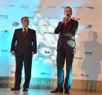 Za Filipa Mrůzka cenu nejvyšší přebírá šéf Prague Golf Teamu Michal Krejčí